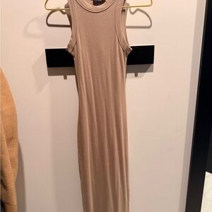 Sleeveless Tan Jluxlabel fitted Dress